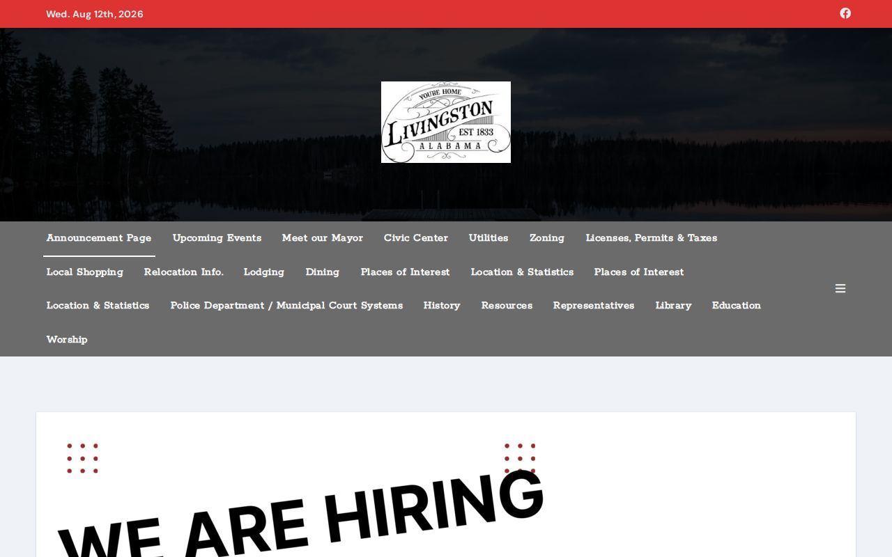 Livingston court records information on the City of Livingston website